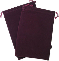 CHX 2393 Suedecloth Bag (L) - Burgundy