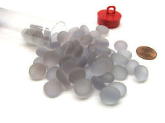 Gaming Stones Crystal Lilac Frosted Glass Stones (Qty 23-27) in 4??Tube