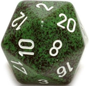 CHX XS2089 D20 Dice Speckled 34mm Recon