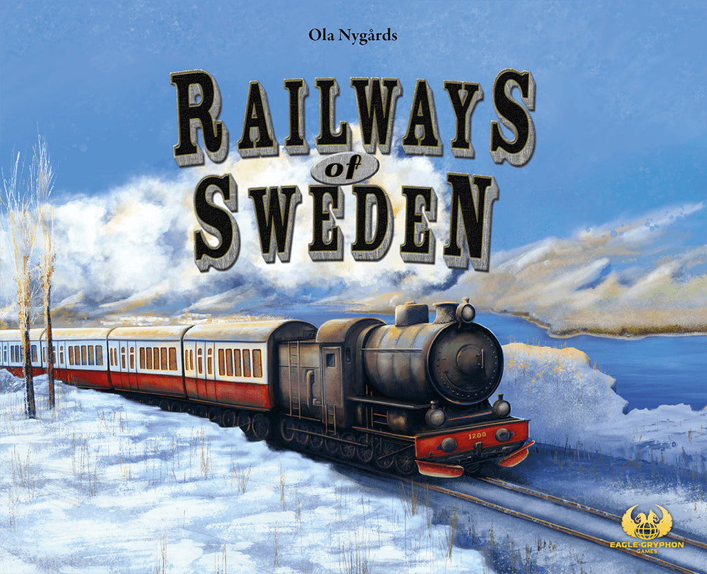 Railways of Sweden Map Expansion Board Game