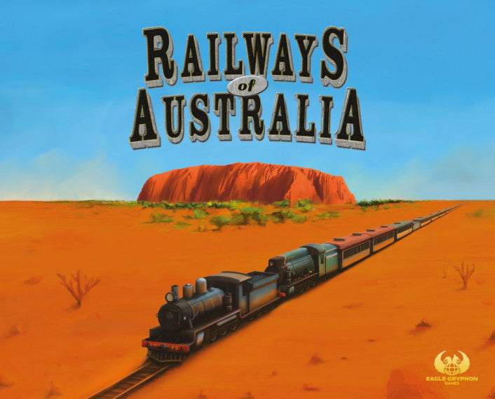 Railways of Australia Map Expansion Board Game