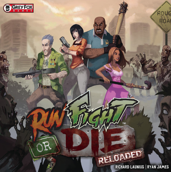 Run Fight or Die Reloaded Board Game