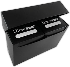 Ultra Pro 3 Compartment Oversized Black Deck Box