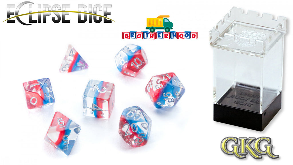 Eclipse Dice - Brotherhood (Set of 7 Polyhedral Dice)