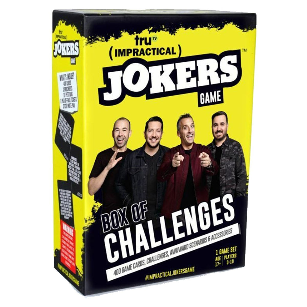 Impractical Jokers Box of Challenges (17+) Board Game