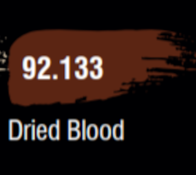 D&D Prismatic Paint Dried Blood (Effect) 92.133