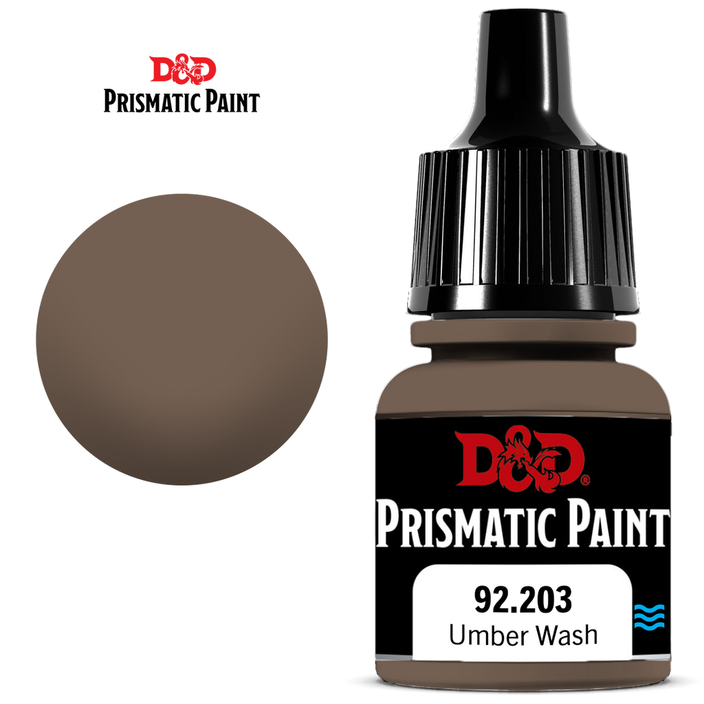 D&D Prismatic Paint Umber Wash 92.203