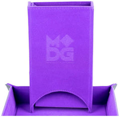 MDG - Fold Up Velvet Dice Tower (Purple)