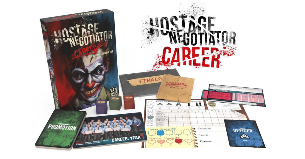 Hostage Negotiator Career Board Game