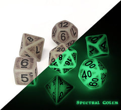 Die Hard Dice Polymer RPG Polyhedral Set - Spectral Ancient