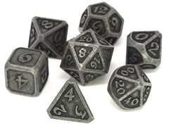 Die Hard Dice Metal Set Polyhedral - Mythica Dark Iron