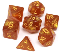 Die Hard Dice Polymer RPG Polyhedral Set - Summer Solstice