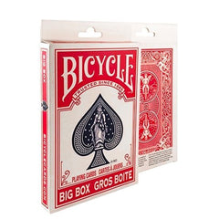 Bicycle Big Box Playing Cards Red