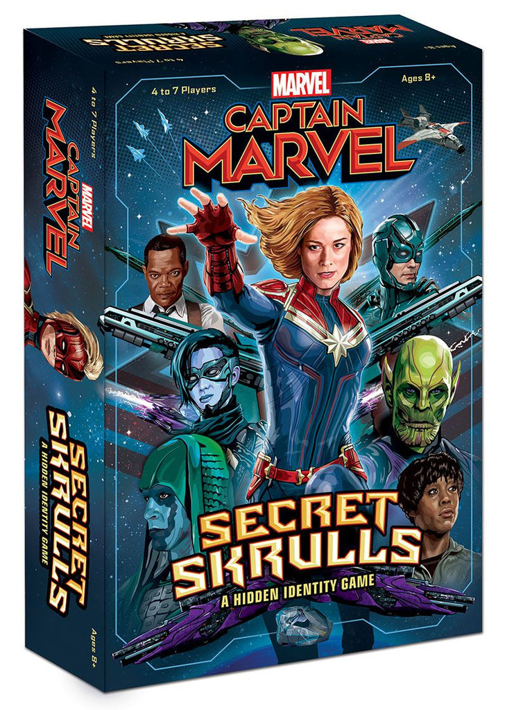 Captain Marvel Secret Skrulls Board Game