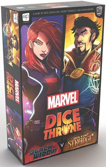 Dice Throne Marvel 2 Hero Box 2 Black Widow and Doctor Strange Board Game