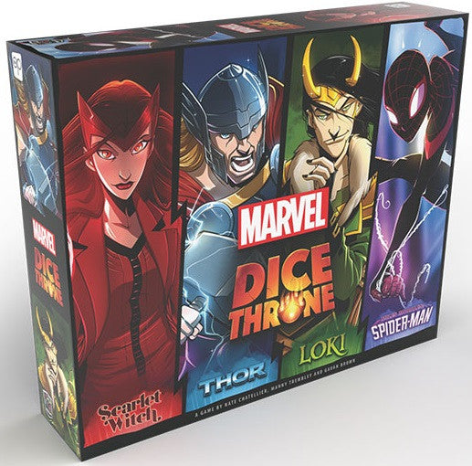 Dice Throne Marvel 4 Hero Box Board Game