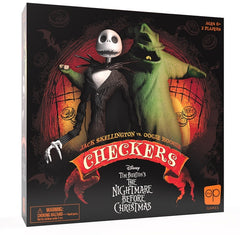 Checkers: Disney Tim Burton The Nightmare Before Christmas Board Game