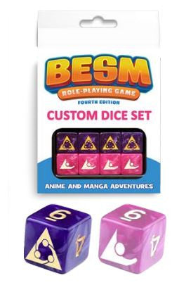 HC BESM (Big Eyes Small Mouth) Role Playing Game 4th Edition Custom Dice Set