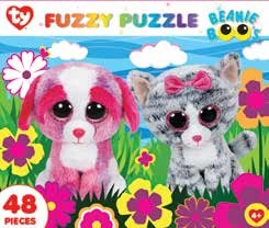 Beanie Boo Garden Buddies Fuzzy Puzzle 48pc