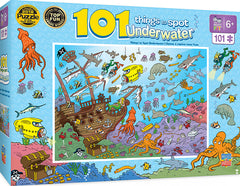 Masterpieces Puzzle 101 Things to Spot Underwater Puzzle 101 pieces