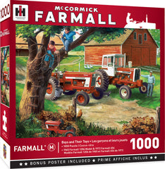 Masterpieces Puzzle Farmall Boys and Their Toys Puzzle 1000 pieces