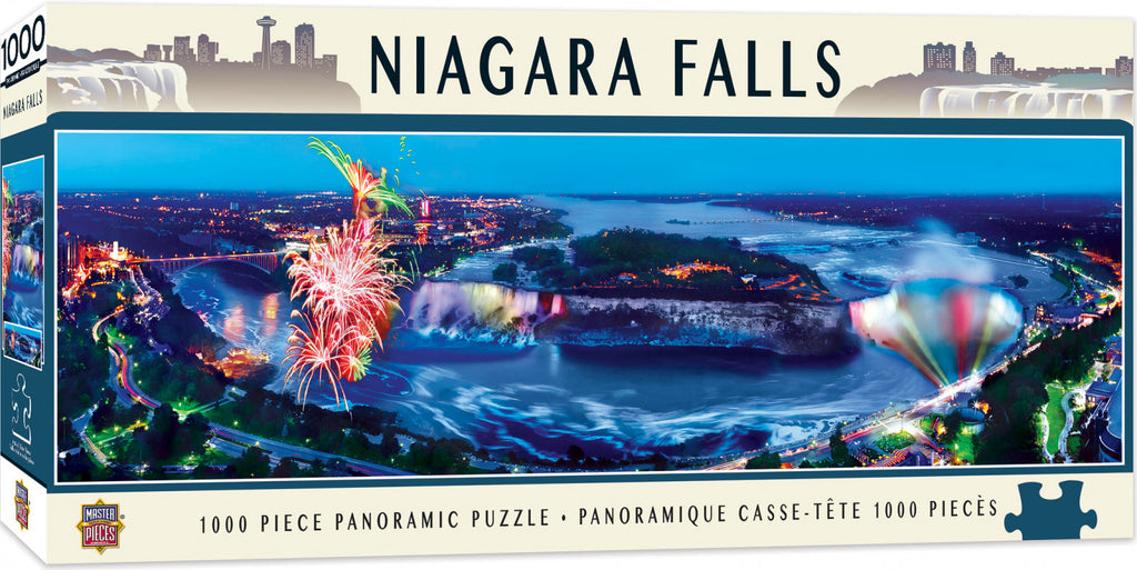 Masterpieces Puzzle City Panoramic Niagara Falls Puzzle 1000 pieces