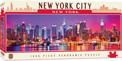 Masterpieces Puzzle City Panoramic New York Puzzle 1000 pieces