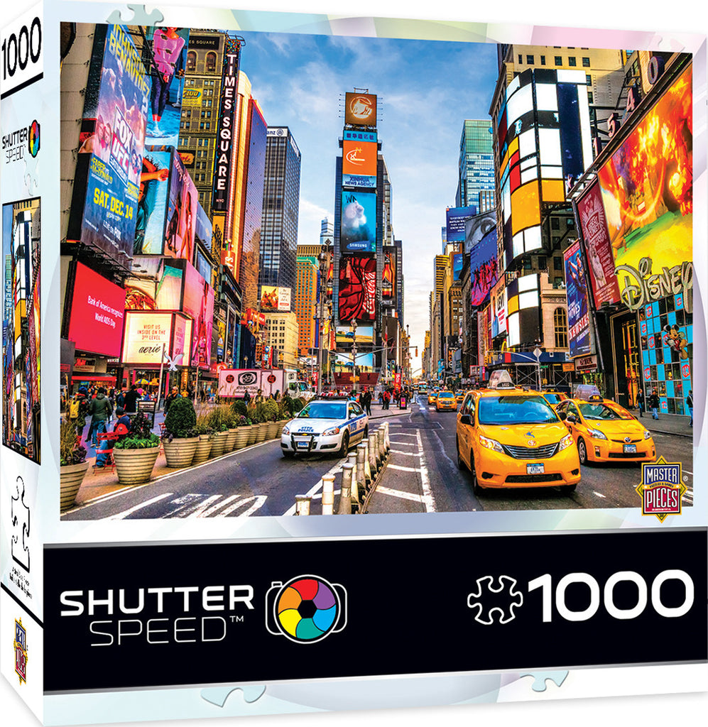 Masterpieces Puzzle Shutter Speed New York Times Square Puzzle 1000 pieces