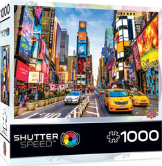 Masterpieces Puzzle Shutter Speed New York Times Square Puzzle 1000 pieces