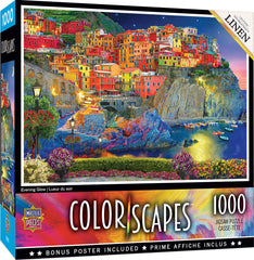 Masterpieces Puzzle Colorscapes Evening Glow Puzzle 1000 pieces
