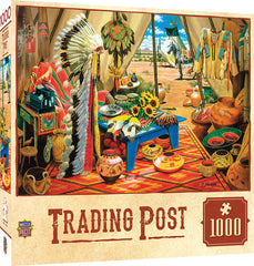 Masterpieces Puzzle Tribal Spirit Trading Post Puzzle 1000 pieces