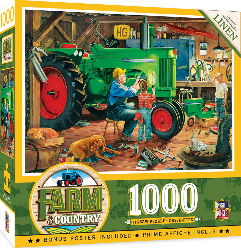 Masterpieces Puzzle Farm and Country the Restoration Puzzle 1000 pieces