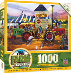 Masterpieces Puzzle Farm and Country For Top Honors Puzzle 1000 pieces