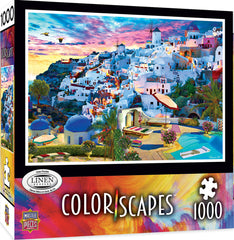 Masterpieces Puzzle Colorscapes Santorini Sky Puzzle 1000 pieces