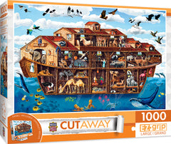 Masterpieces Puzzle Cutaway Noah''''''''''''''''s Ark Ez Grip Puzzle 1000 pieces
