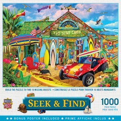 Masterpieces Puzzle Seek & Find Beach Time Fun Puzzle 1000 pieces