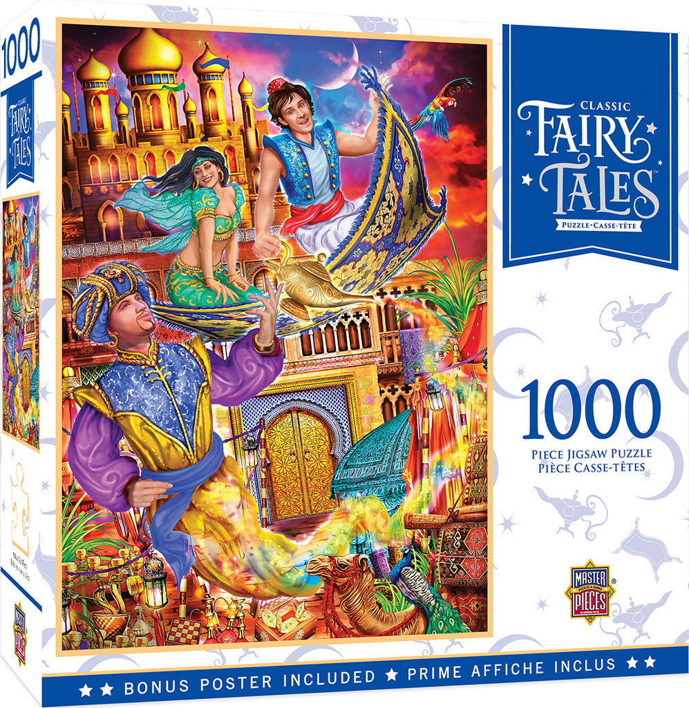 Masterpieces Puzzle Classic Fairy Tales Aladdin Puzzle 1000 pieces