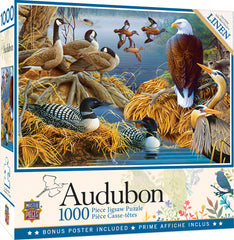 Masterpieces Puzzle Audubon Lake Life Puzzle 1000 pieces