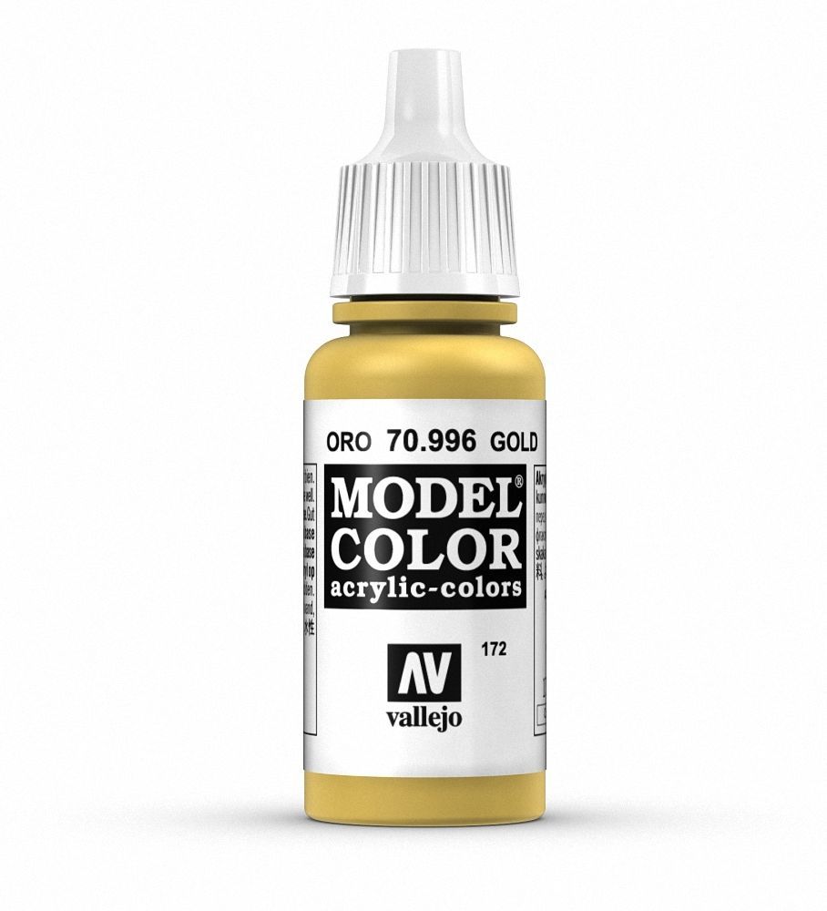 Vallejo Model Colour - Metallic Gold 17 ml