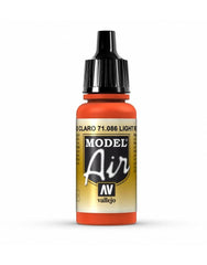 Vallejo Model Air - Light Red 17 ml