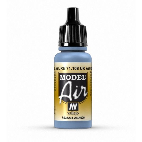 LC Vallejo Model Air - UK Azure Blue 17 ml