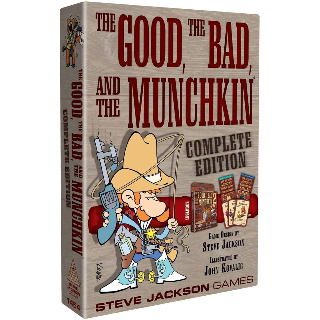 The Good The Bad and The Munchkin Complete Edition Board Game