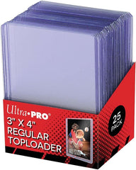 Ultra Pro Toploader Rigid Card Protector 25 Per Pack