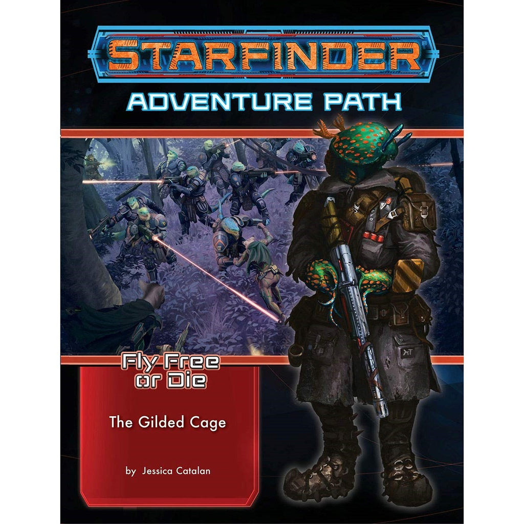 Starfinder RPG Adventure Path Fly Free or Die #6 The Gilded Cage