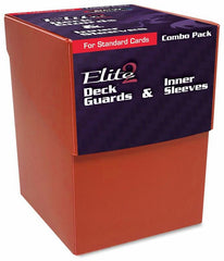 BCW Deck Case Box Deck Protectors and Inner Sleeves Standard Elite2 Combo Pack Glossy Autumn