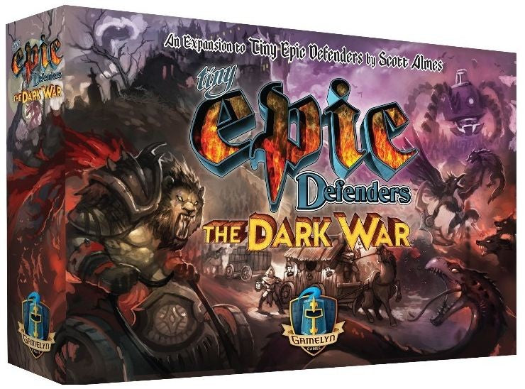 LC Tiny Epic Defenders the Dark War Expansion Board Game