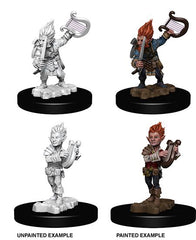 Pathfinder Deep Cuts Unpainted Miniatures Gnome Male Bard