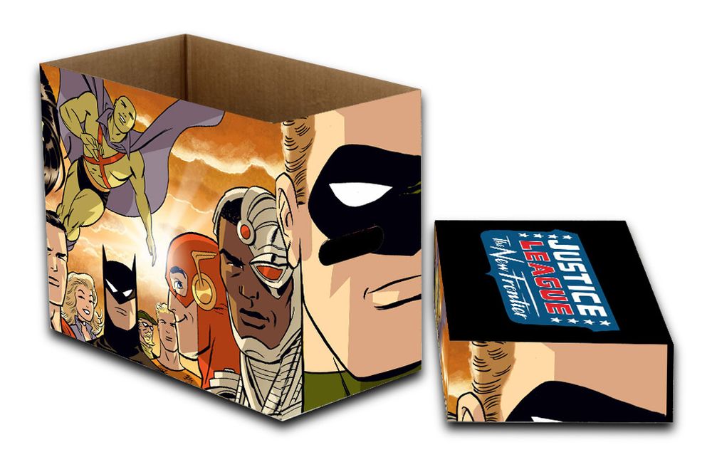 PREORDER DC Comics Short Comic Book Storage Box Ã¢â‚¬â€œ Justice League (New Frontier)