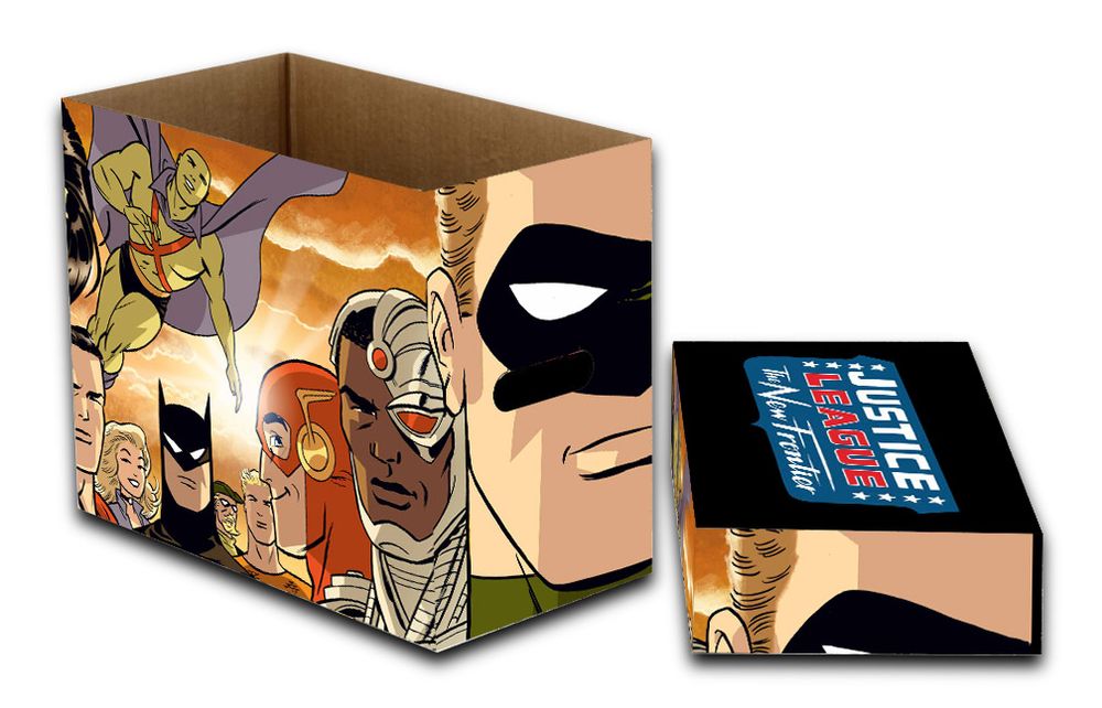 PREORDER DC Comics Short Comic Book Storage Box - Justice League (New Frontier)