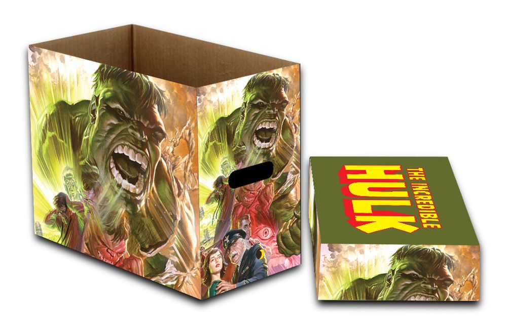 PREORDER Marvel Short Comic Book Storage Box - Hulk Green Goliath